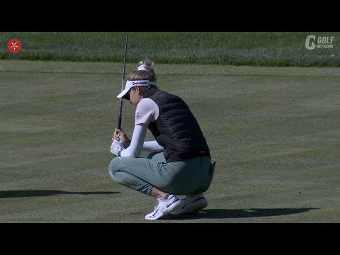 【全米女子24】世界ランク1位のネリー・コルダが12番パー3でまさかの池ポチャ3回 【全米女子24】世界ランク1位のネリー・コルダが12番パー3でまさかの池ポチャ3回