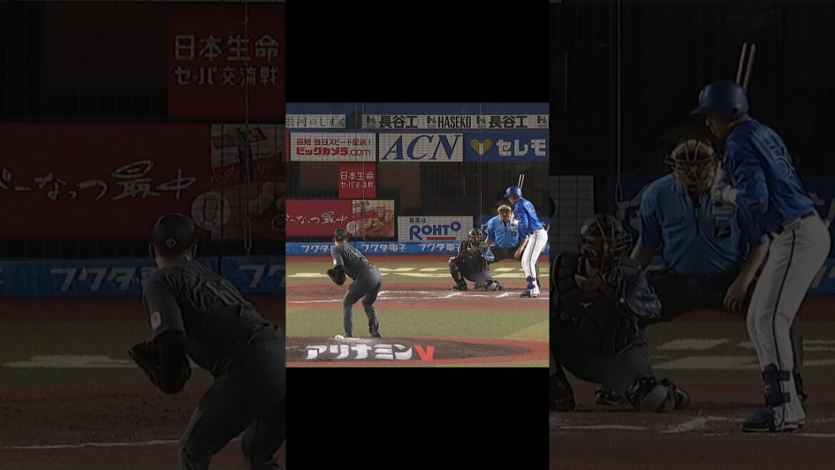 【恐ろしいほど曲がる】横山陸人投手のキレッキレスライダー #chibalotte