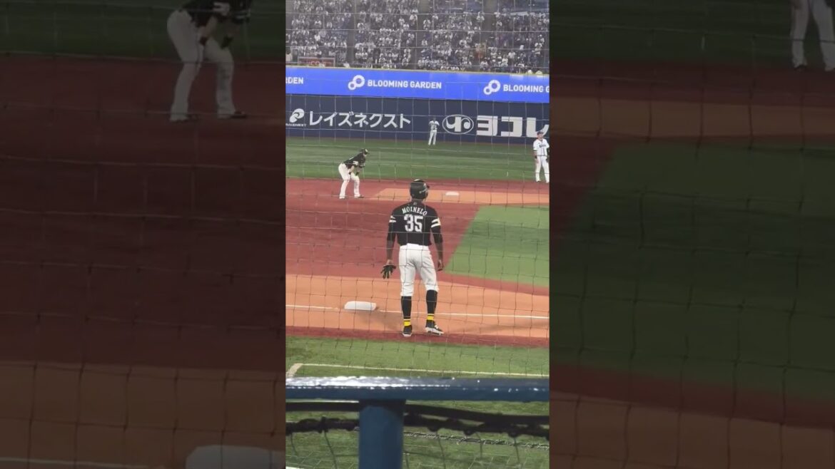 モイネロ初ヒットで大喜びウキウキの走塁とホームイン最後は三振　珍プレー　福岡ソフトバンクホークス