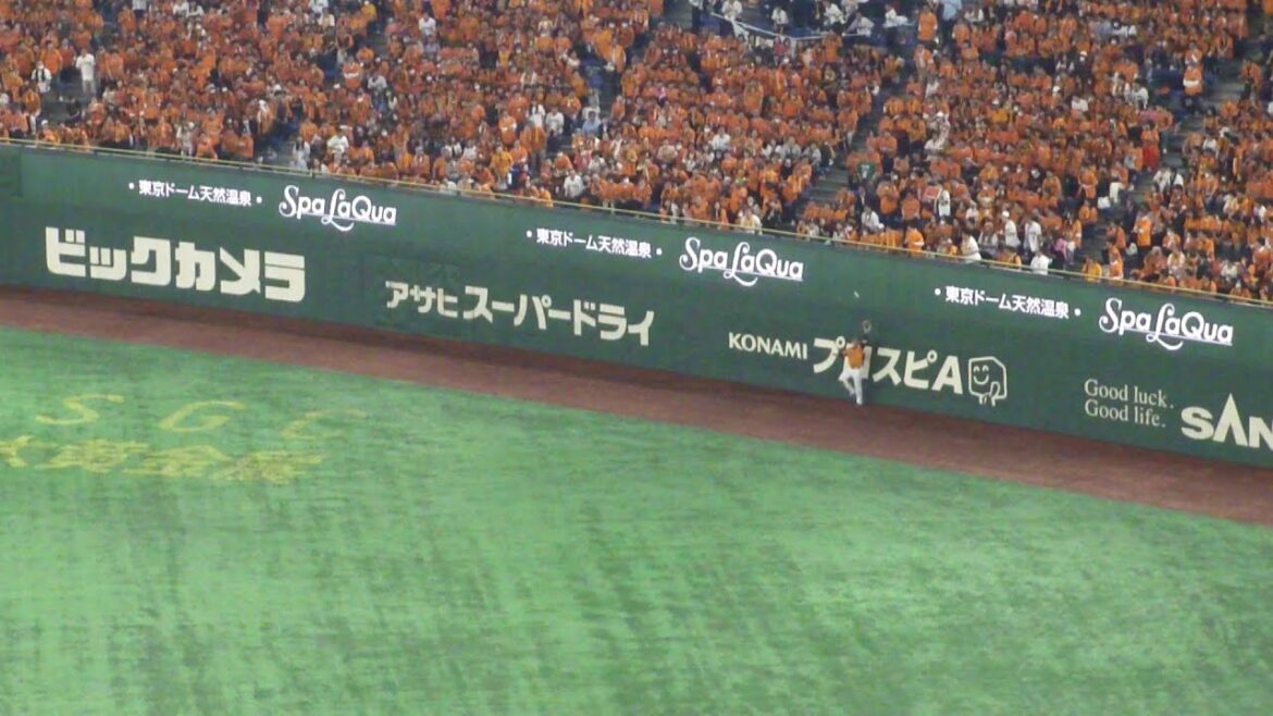 巨人 丸佳浩 ナイスプレー　巨人 vs オリックス　2024年6月7日(金)　東京ドーム