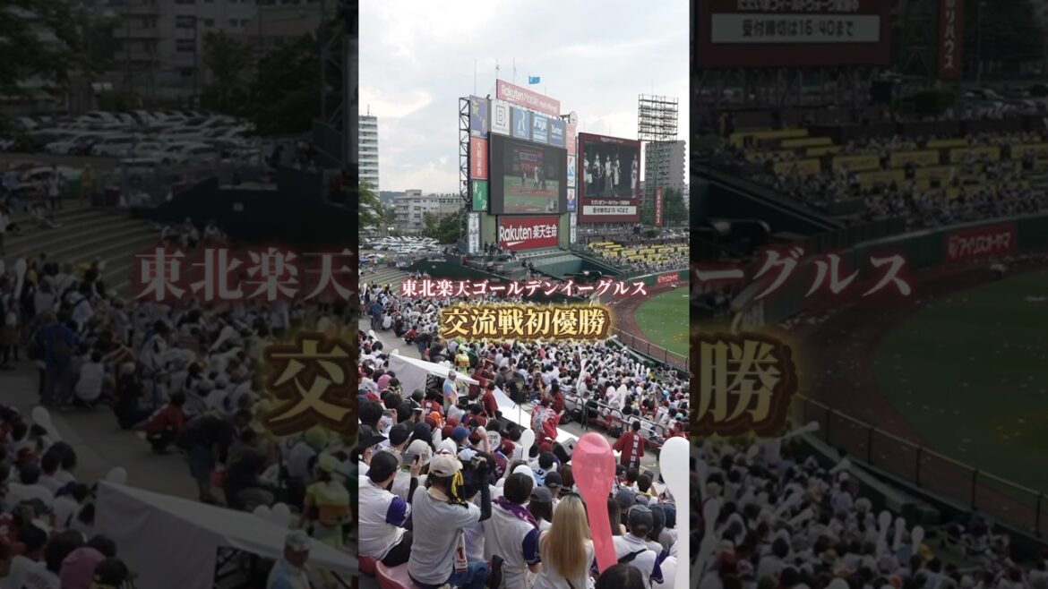 【歓喜の声！】楽天イーグルス交流戦初優勝の瞬間