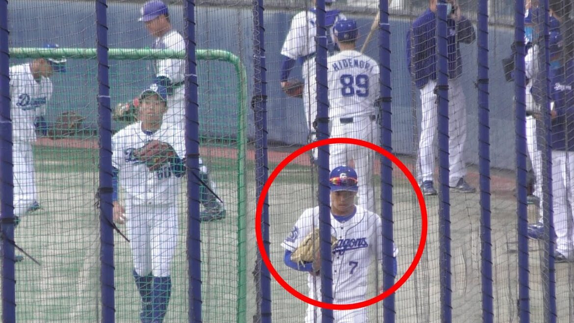 中日ドラゴンズ根尾昂、練習中でのある行動に賞賛の嵐【2021年 プロ野球 オープン戦】
