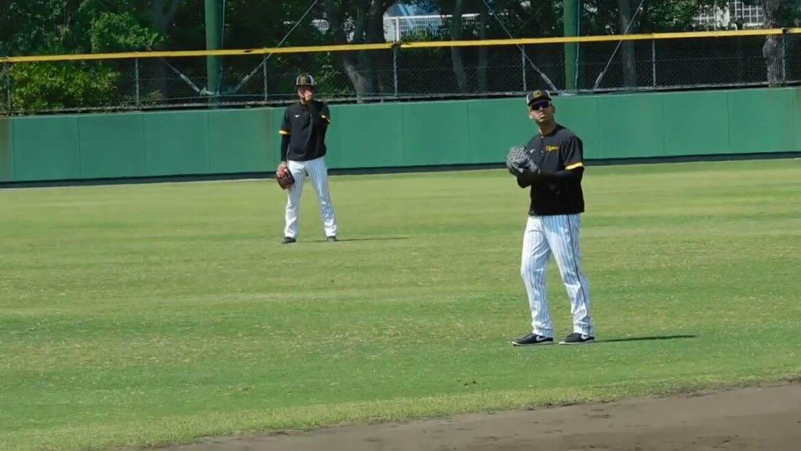 【ファーム】 再調整中のゲラと今季初昇格を狙う岩貞祐太 キャッチボール