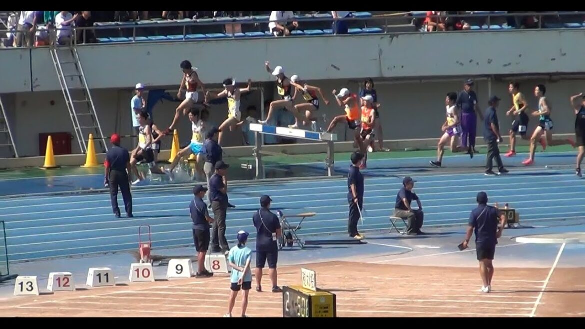 関東高校陸上2024 南関東男子3000mSC予選2組