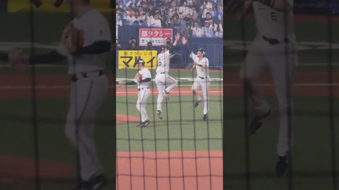 登場すると少し笑いが起こり、三者凡退で抑えると今日は調子悪いと言われてしまう平野佳寿投手 おりほーでした！ #オリックスバファローズ #プロ野球 #baseball #平野佳寿 #おりほー #平野劇場