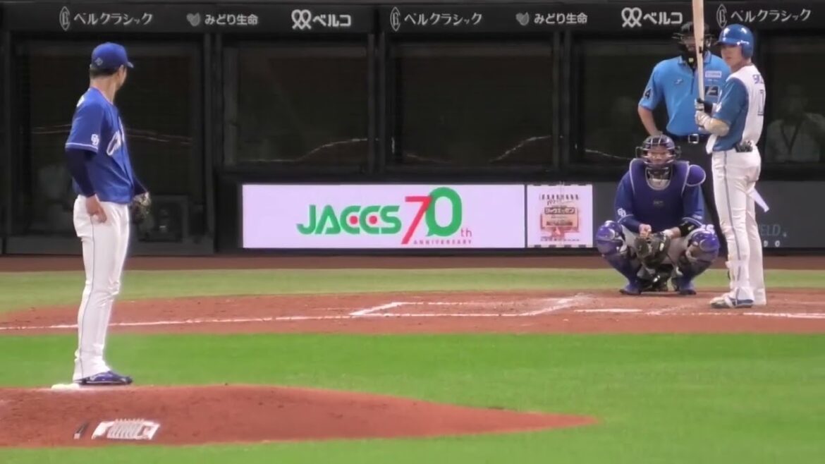 -2024.06.11-【NPB】４回裏 髙橋宏斗 二死満塁のピンチも動じず清水優心を空三振 中日ドラゴンズ（vs北海道日本ハム）