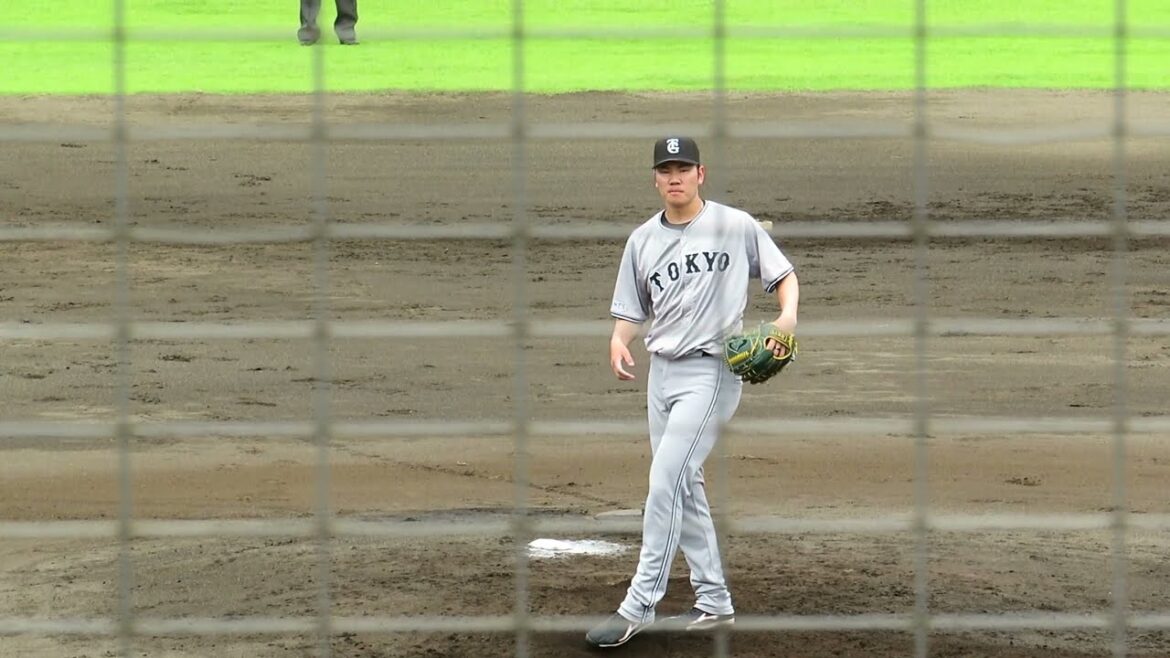 2024/6/15　小沼健太 （読売ジャイアンツ）　最速148km/h　BC神奈川戦　2イニング　【189cm】