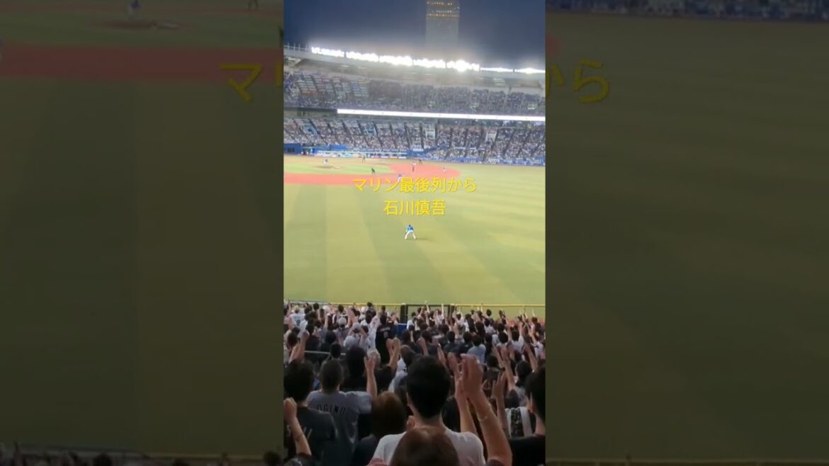 マリン最後列から　石川慎吾