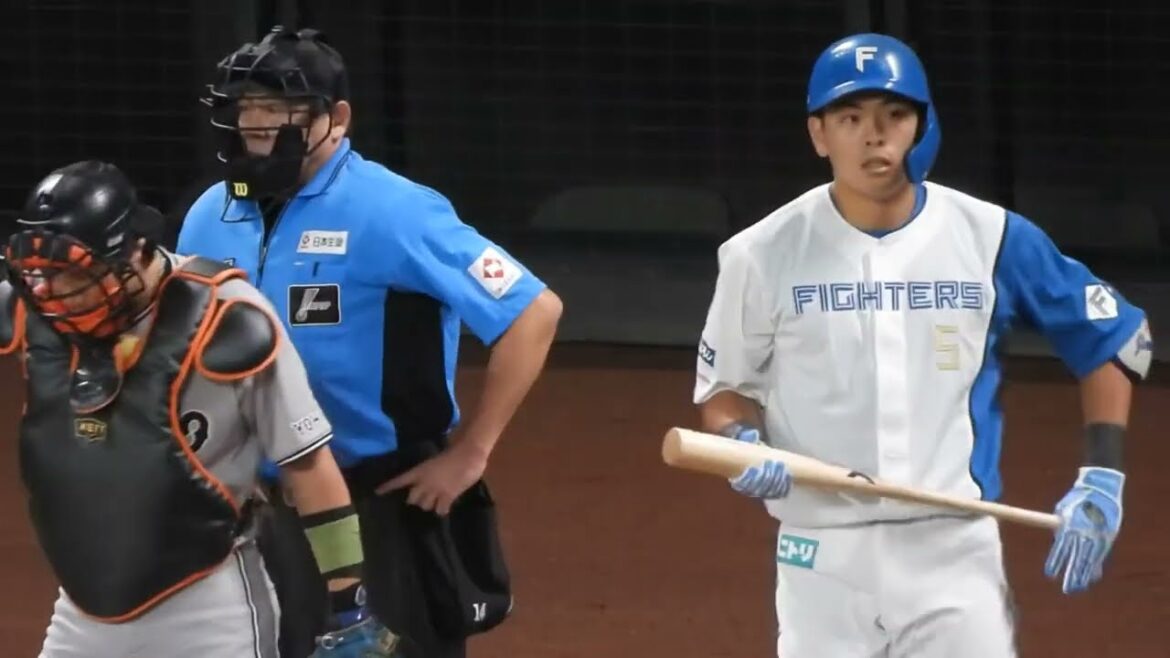 久しぶりの快音‼︎野村佑希が1番サードでスタメン起用‼︎エスコンフィールド北海道日本ハムファイターズ対巨人交流戦