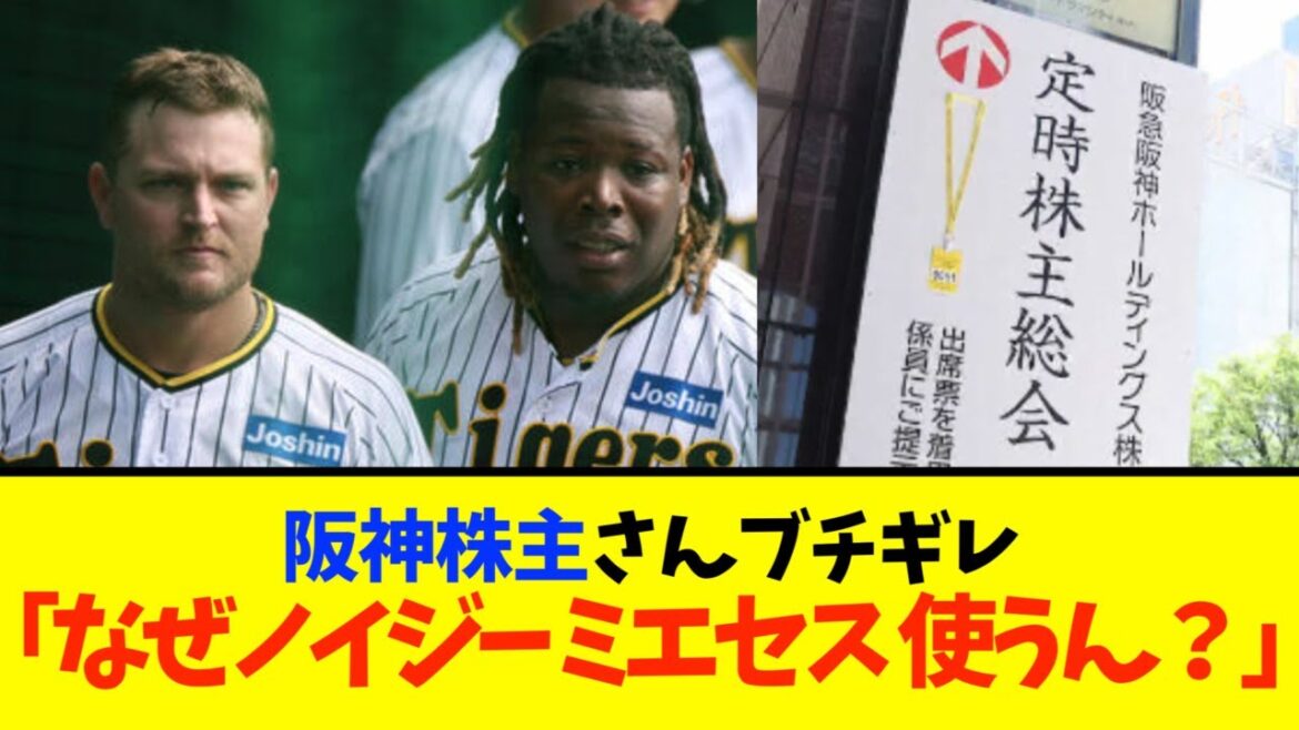 虎党株主「ノイジー、ミエセスをなぜ使うのか」