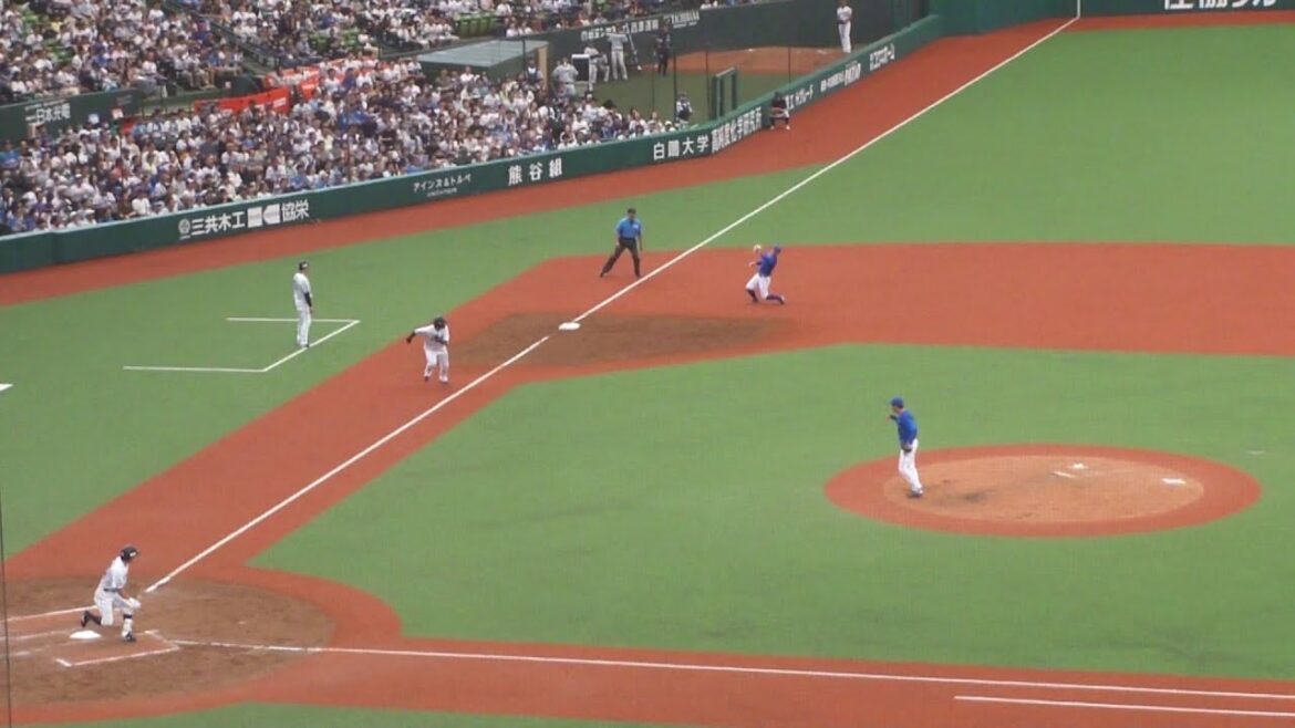 DeNA 柴田竜拓 ナイスプレー　西武 vs DeNA　2024年6月16日(日) ベルーナドーム