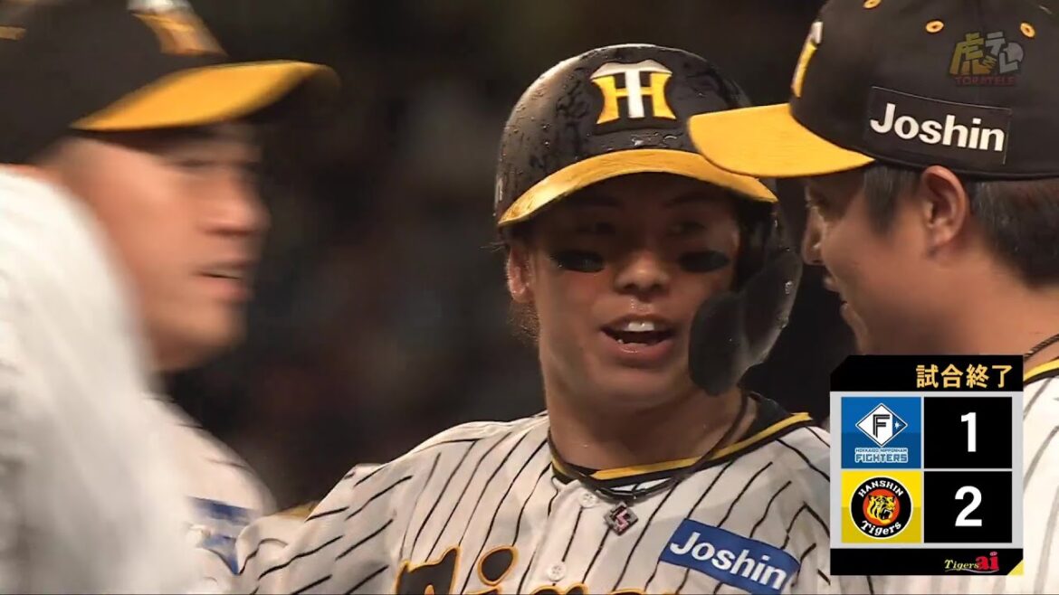 【サヨナラ】11回裏 #梅野隆太郎 選手の打席でワイルドピッチ！代走 #植田海 選手がホームを駆け抜けサヨナラ勝利！【2024/6/18Ｔ－Ｆ】