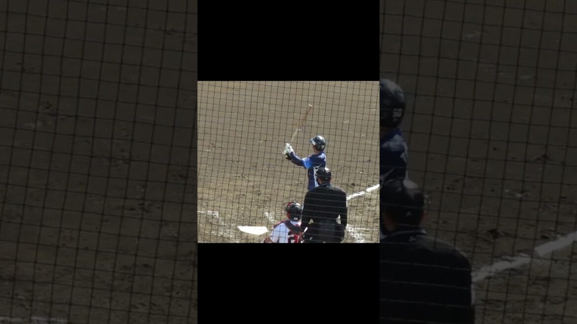 ライオンズ高松渡バッティングフォーム［読売ジャイアンツ対 西武ライオンズ 2軍 2024年3月10日］