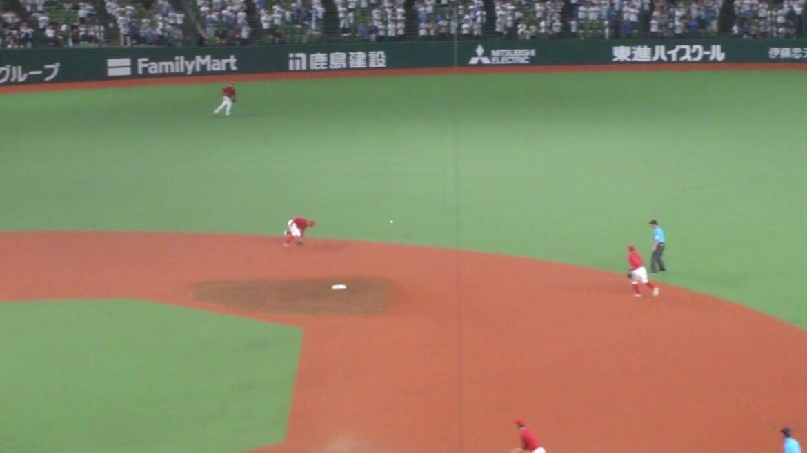 西武 元山飛優 先制のタイムリーヒット　西武 vs 広島　2024年6月12日(水) ベルーナドーム