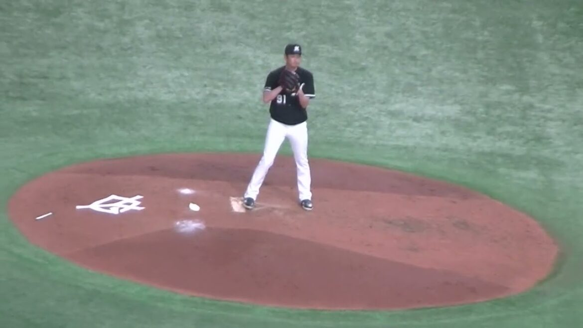 マリーンズ二保 旭の投球フォーム【読売ジャイアンツ対千葉ロッテマリーンズ2024年6月4日】