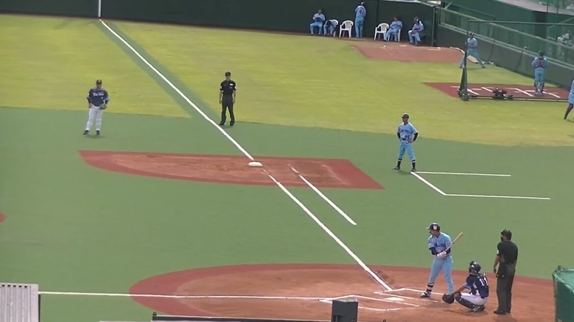 水上由伸から二塁打を放つ橋本星哉＜2軍・ヤクルトスワローズ対 西武ライオンズ  2024年5月26日＞