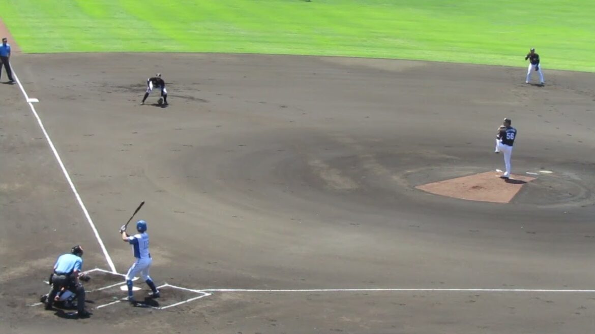 【マリーンズ】中森俊介〜ファイターズ平田大樹を打ち取る2024年6月5日 日本ハムファイターズ対 千葉ロッテマリーンズ