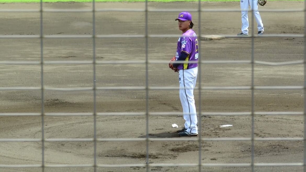 2024/6/15　加藤 大 （神奈川フューチャードリームス）　最速150km/h　巨人3軍戦　【元/横浜DeNAベイスターズ】【横浜隼人高校】