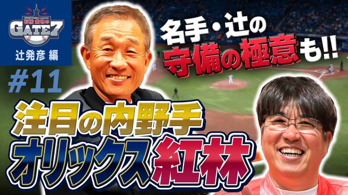 【大型ショート】辻󠄀発彦が注目の内野手は オリックス・紅林 弘太郎『石橋貴明のGATE7』 【大型ショート】辻󠄀発彦が注目の内野手は オリックス・紅林 弘太郎『石橋貴明のGATE7』