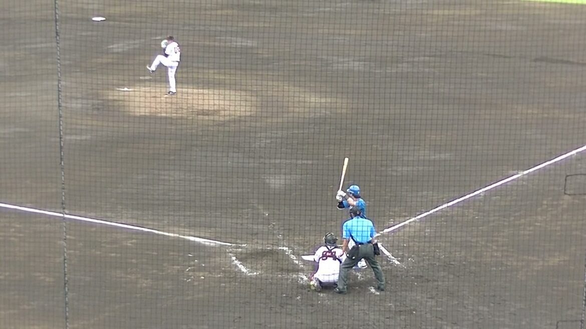 北村流音 福田光輝の打球を回り込んでアウトにするセカンド守備（読売ジャイアンツ対 日本ハムファイターズ2024年6月9日）