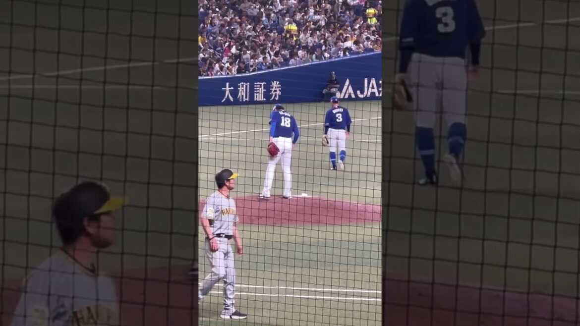 大リーグ級🔆梅津📛お母さんの前で熱闘2024.4.14 ナゴド・阪神3回戦　#梅津 #トミージョン #復活