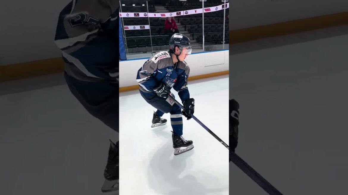 プロアイスホッケー選手の「超絶ハンドリング技術」顔を上げてパックは見ない! プロアイスホッケー選手の「超絶ハンドリング技術」顔を上げてパックは見ない!