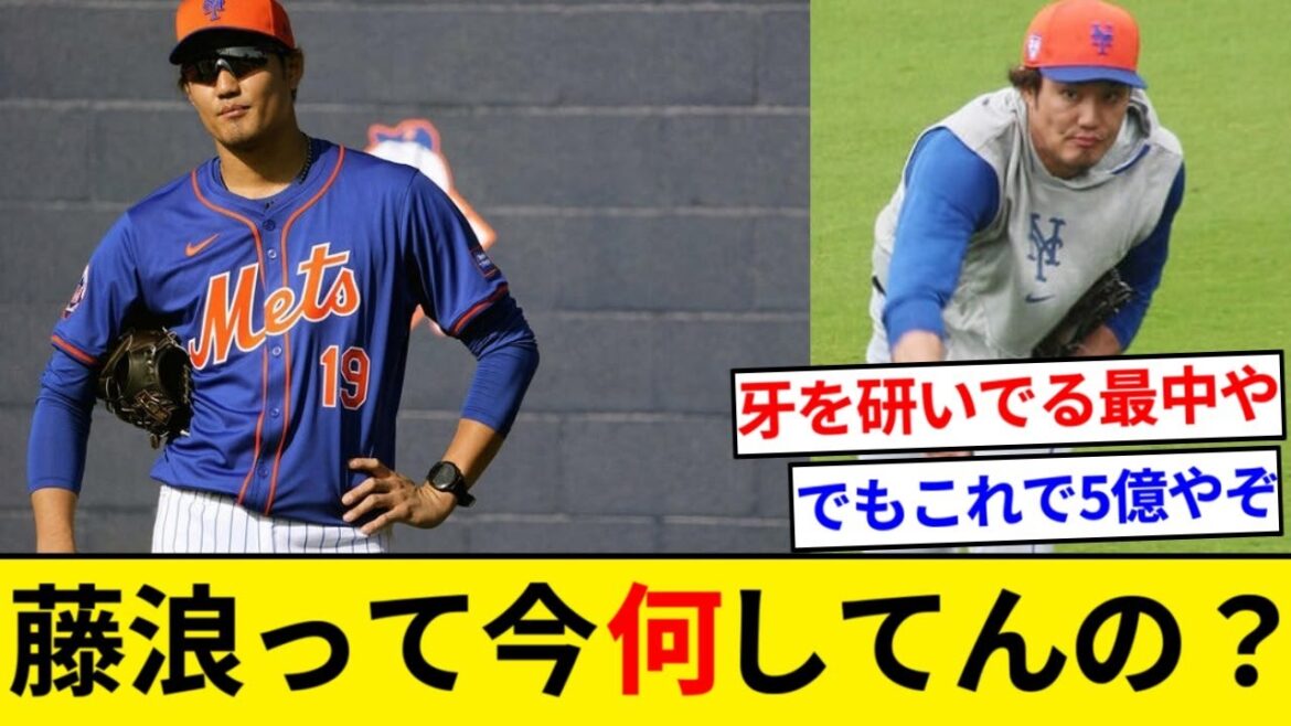 藤浪晋太郎って今なにしてんの?【5chまとめ】【なんJまとめ】 藤浪晋太郎って今なにしてんの?【5chまとめ】【なんJまとめ】