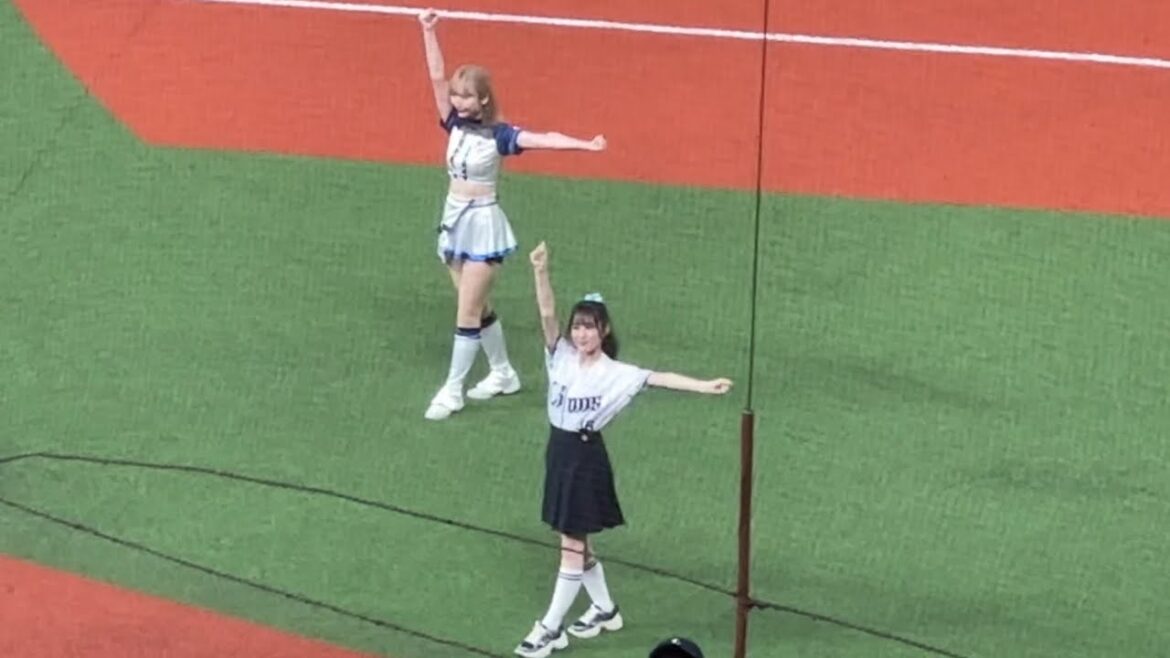 【今年も振り付け完璧】 向井葉月さん(乃木坂46)が踊る『吠えろライオンズ』【西武vs広島】2024/6/13 セパ交流戦15戦目