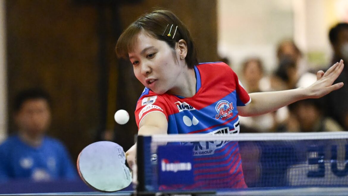 枝廣愛 vs 平野美宇 TBESTGAME 京都カグヤライズ vs 木下アビエル神奈川 ノジマTリーグ 2023-2024 2023年8月19日 イオンレイクタウン 【卓球Tリーグ公式】 枝廣愛 vs 平野美宇 TBESTGAME 京都カグヤライズ vs 木下アビエル神奈川 ノジマTリーグ 2023-2024 2023年8月19日 イオンレイクタウン 【卓球Tリーグ公式】