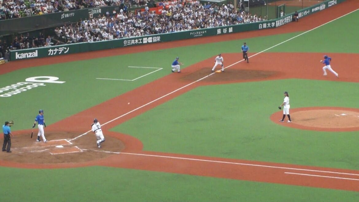 西武 柘植世那 盗塁阻止でナイスプレー　西武 vs DeNA　2024年6月15日(土) ベルーナドーム