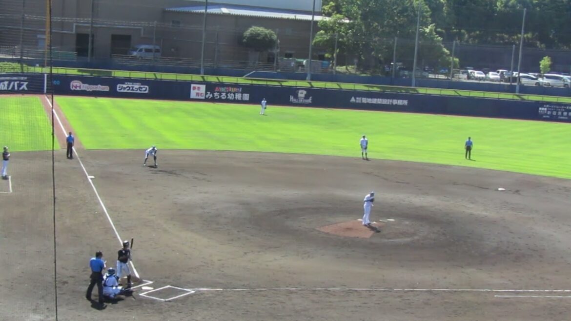 【マリーンズ】山口航輝がセンターへヒット2024年6月5日 日本ハムファイターズ対 千葉ロッテマリーンズ