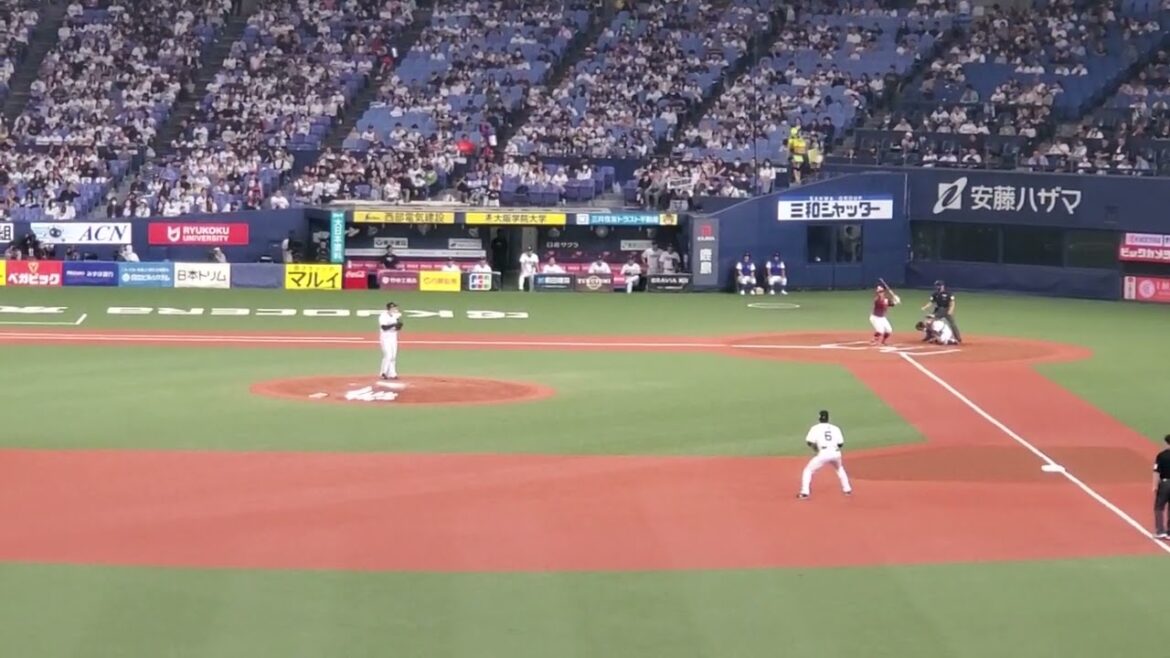 20240519　東北楽天ｺﾞｰﾙﾃﾞﾝｲｰｸﾞﾙｽのﾏﾙﾁﾃｰﾏ･ﾁｰﾑ応援歌｢その想いひとつに｣　7回表　攻撃中@京ｾﾗﾄﾞｰﾑ大阪･ﾚﾌﾄ外野下段