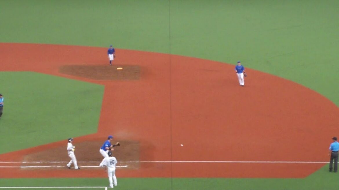 西武 山野辺翔 帰塁できずダブルプレー　西武 vs DeNA　2024年6月15日(土) ベルーナドーム