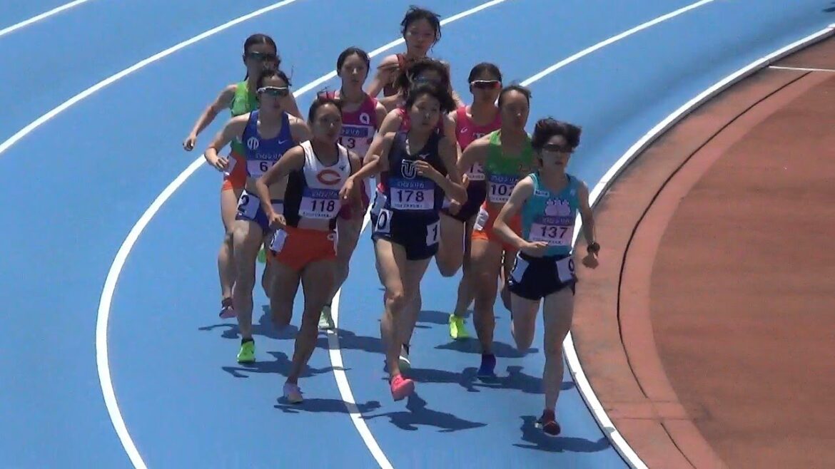 予選 女子1500m 日本学生個人陸上2024