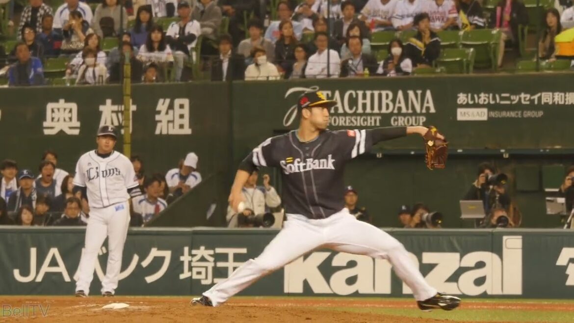 福岡ソフトバンクホークス 加治屋蓮 投球フォーム（スローモーション） 現 阪神タイガース
