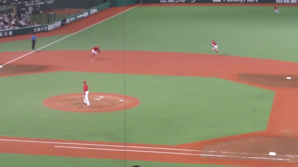 広島 田中広輔 ナイスプレー　西武 vs 広島　2024年6月13日(木) ベルーナドーム