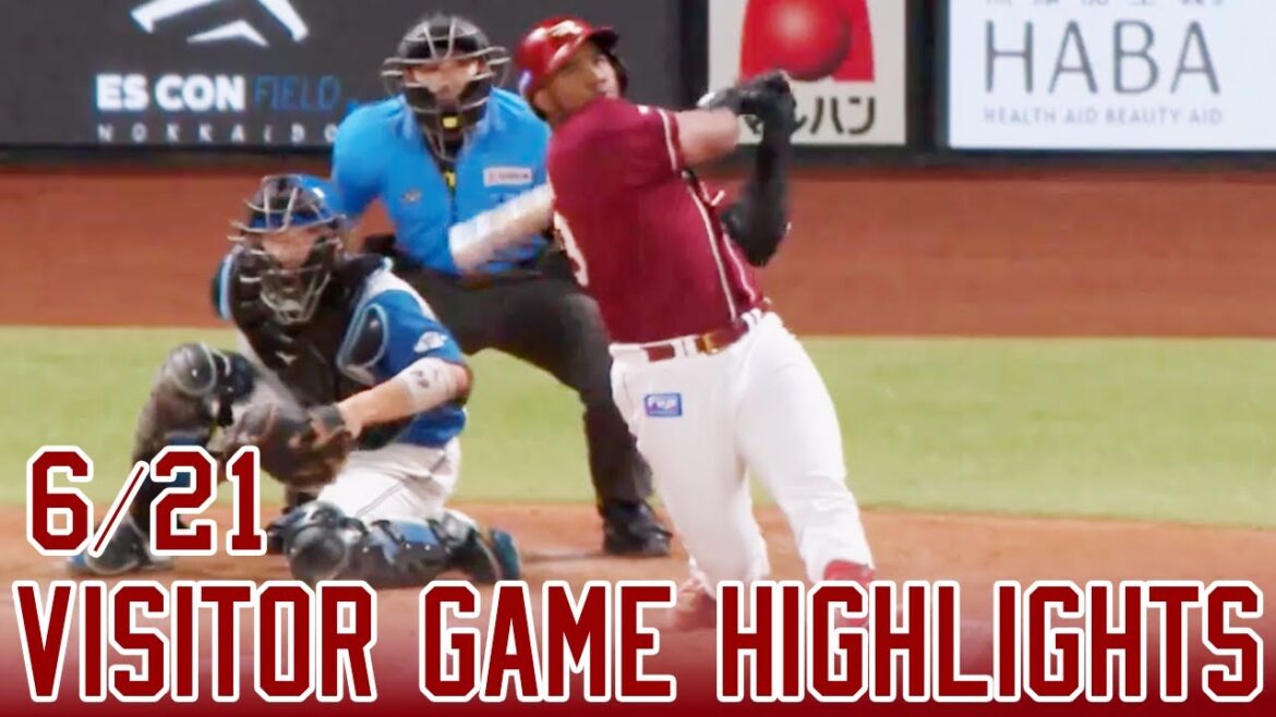 【2024/6/21】vs.北海道日本ハムファイターズ 8回戦 ハイライト