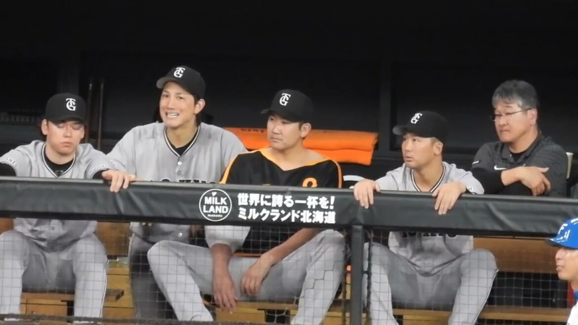 巨人戦で大活躍の日ハム松本剛、見事なセンター返しと小林誠司の様子【巨人対日ハム】2024年6月16日　土曜日　inエスコンフィールド北海道