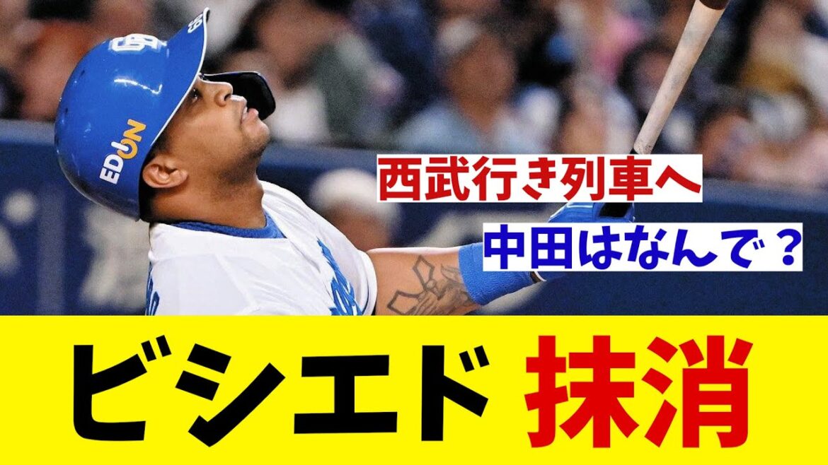 中日・ビシエド　登録抹消へ・・・【野球情報】【2ch 5ch】【なんJ なんG反応】