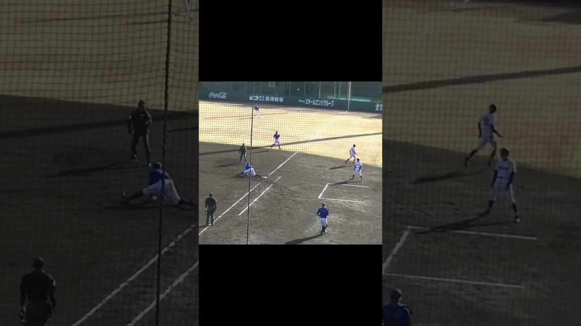 巨人 舟越秀虎 サードゴロ 速いが流石に間に合わず（2024年3月13日 教育リーグ 読売ジャイアンツ対 横浜DeNAベイスターズ）