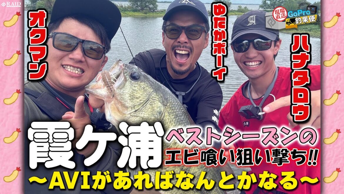 現場直送！GoPro釣果便!!『霞ロコに教わる!!エビ喰いバス狙います!!』ゆたかボーイ／ハナタロウ/オクマン