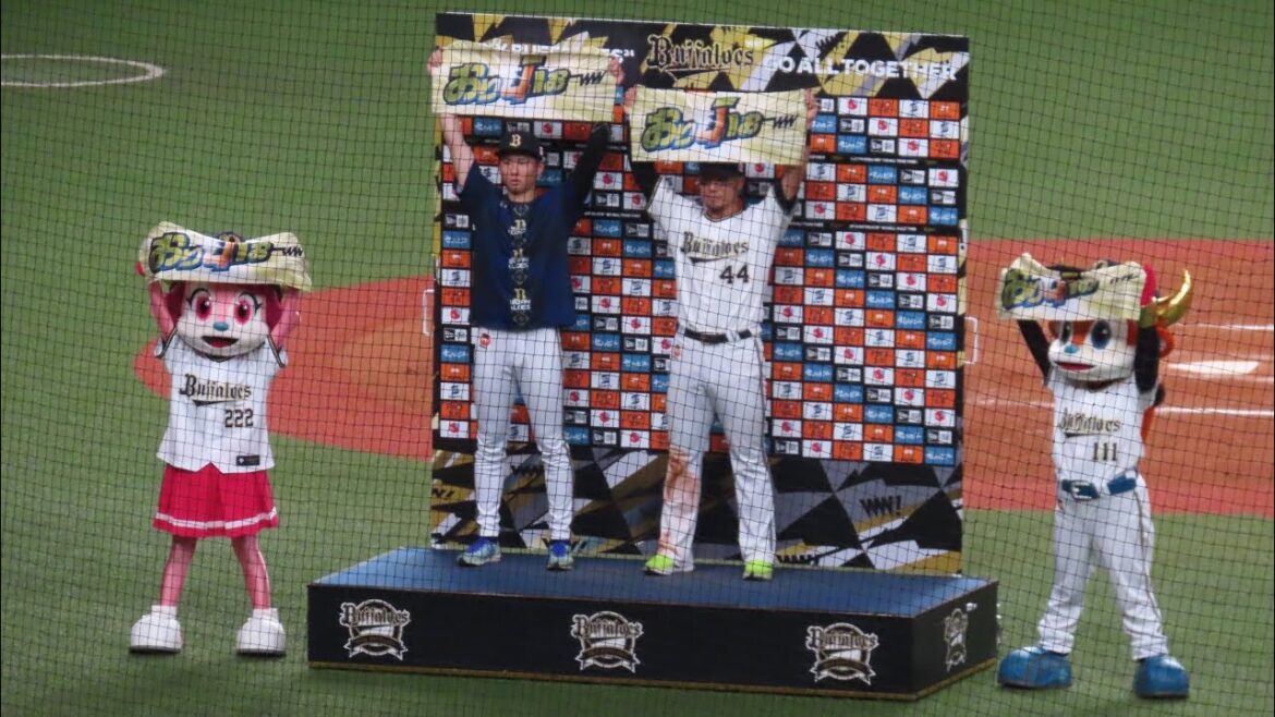 2024/6/11 阪神戦ヒロイン　曽谷龍平・頓宮裕真