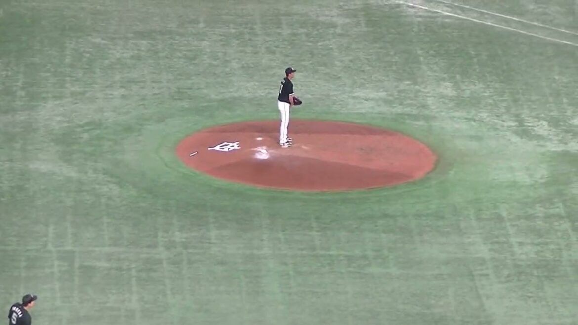 ヘルナンデスを三振 吉川尚輝を打ち取る二保 旭【読売ジャイアンツ対千葉ロッテマリーンズ2024年6月4日】