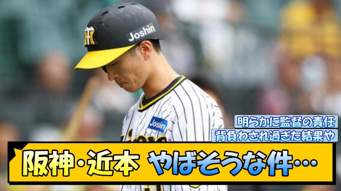 阪神・近本がやばそうな件…【なんJ/2ch/5ch/ネット 反応 まとめ/阪神タイガース/岡田監督/近本光司】 阪神・近本がやばそうな件…【なんJ/2ch/5ch/ネット 反応 まとめ/阪神タイガース/岡田監督/近本光司】
