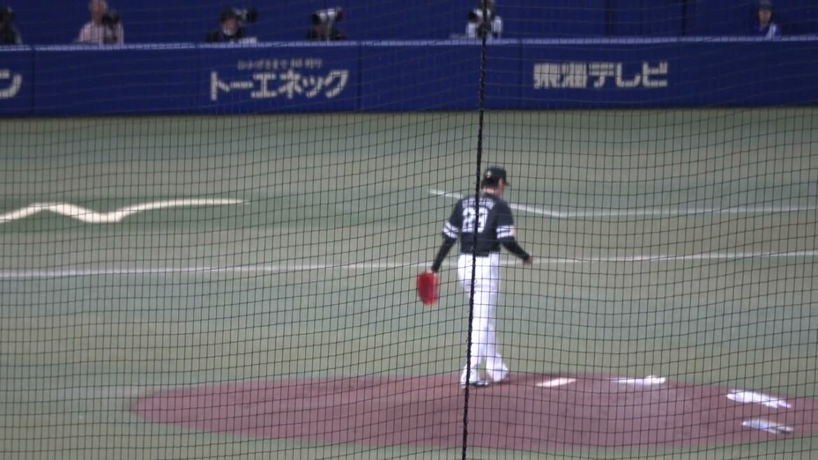 福岡ソフトバンクホークス 石川柊太投手 投球練習 2024/6/6 VS 中日ドラゴンズ