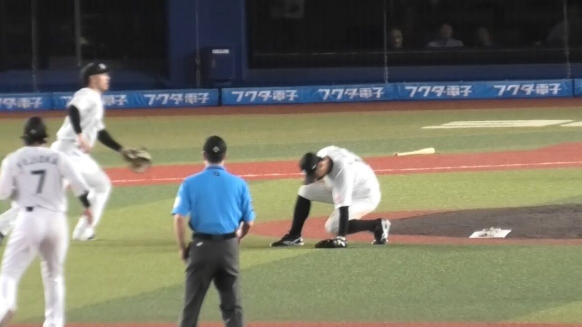 -2024.06.14-【NPB】６回表 板山祐太郎 上田のミスを呼び込み勝ち越し起点となる出塁 中日ドラゴンズ（vs千葉ロッテ）