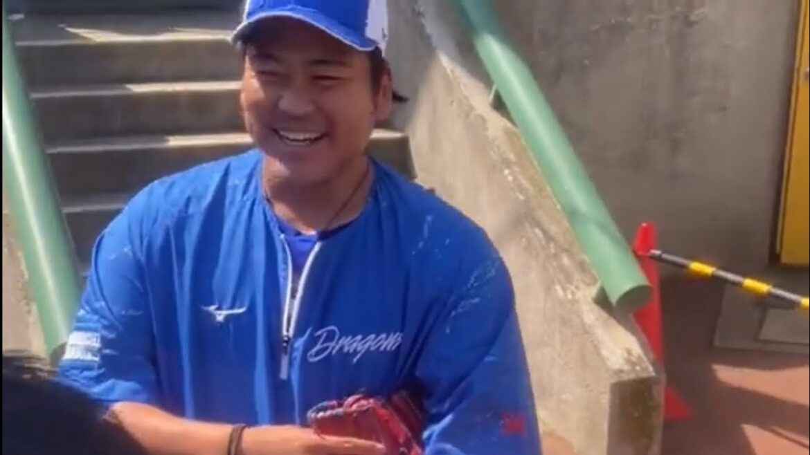 ドラゴンズ福敬登のファンへの神対応