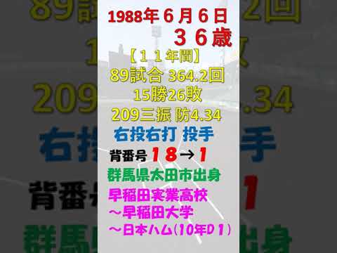 6月6日 #今日誕生日の選手DEクイズ #shorts #日本ハムファイターズ #ドラフト1位 #早稲田大学 6月6日 #今日誕生日の選手DEクイズ #shorts #日本ハムファイターズ #ドラフト1位 #早稲田大学