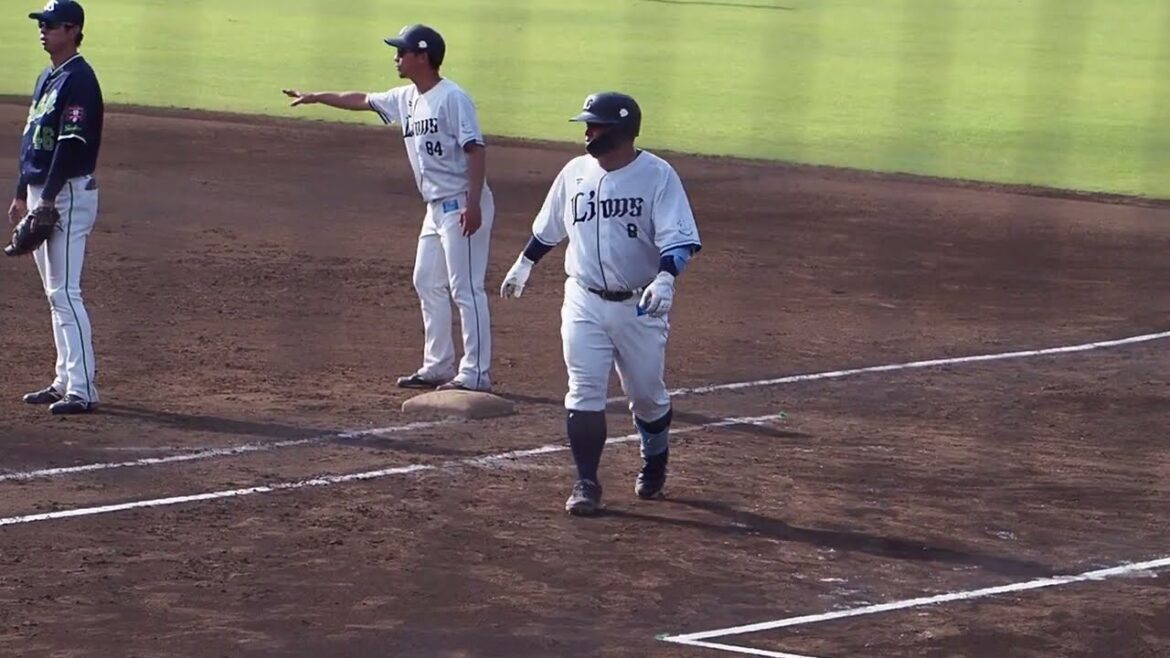 【犠飛】2024.06.08 埼玉西武-東京ヤクルト(カーミニーク) 渡部健人 打席シーン