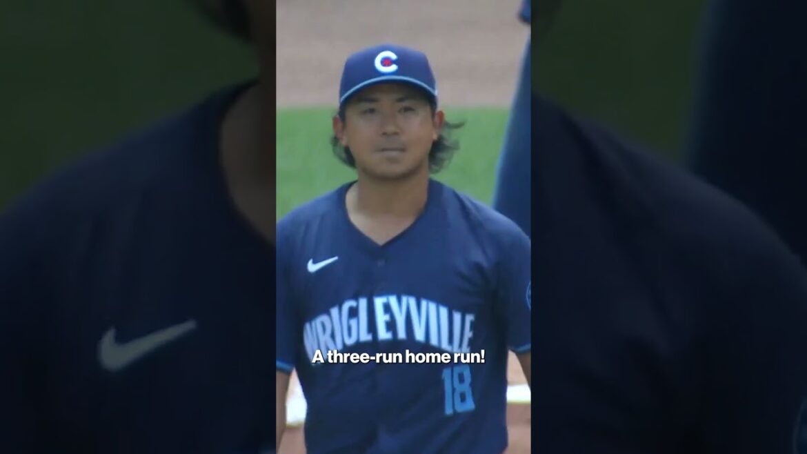 💥 J.D. Martinez puts Mets on the board at Wrigley | #shorts